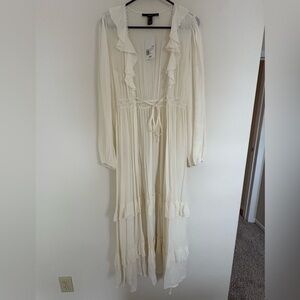 Cream Boho Cover-Up